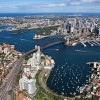 Sydney Harbour aerial, afternoon