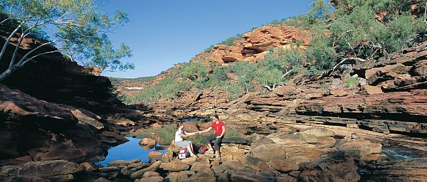 Couple in Kalbarri National Park