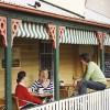 Friends at cafe, Kiama