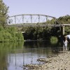 Murrumbidgee river in Gundagai