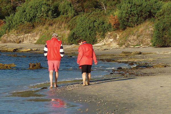 Beach walking, Shelley Beach