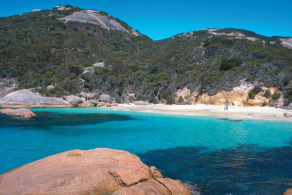 Couple on Waterfall Beach, Two Peoples Bay Nature Reserve