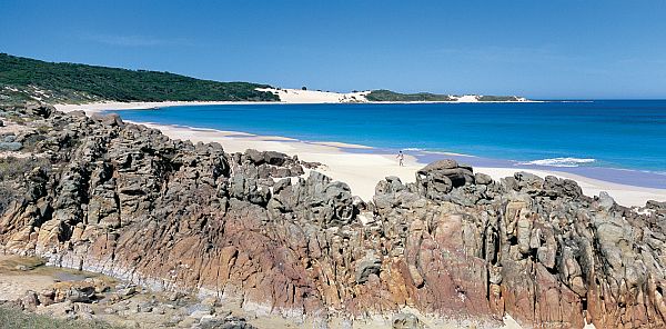 Injidup Beach, in the Leeuwin Naturaliste National Park, near Yallingup